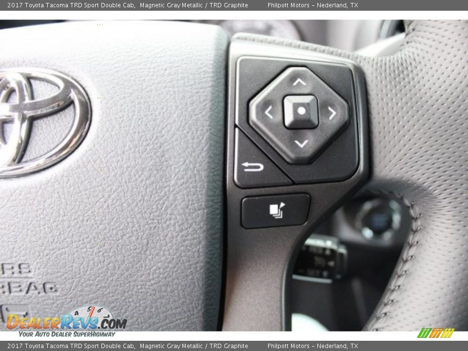 2017 Toyota Tacoma TRD Sport Double Cab Magnetic Gray Metallic / TRD Graphite Photo #20