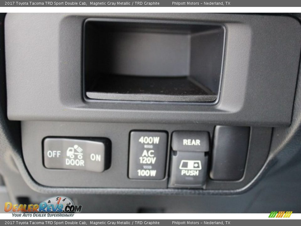 2017 Toyota Tacoma TRD Sport Double Cab Magnetic Gray Metallic / TRD Graphite Photo #22