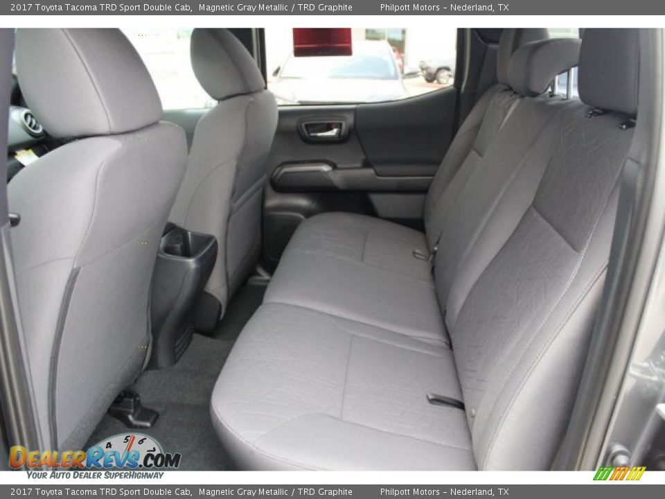 2017 Toyota Tacoma TRD Sport Double Cab Magnetic Gray Metallic / TRD Graphite Photo #24