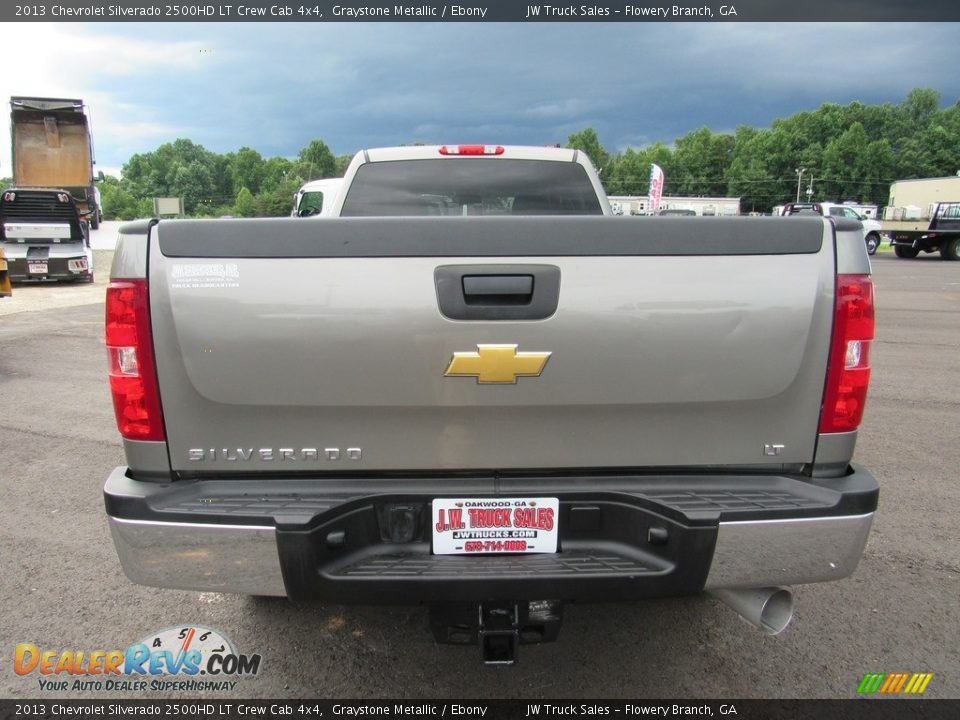 2013 Chevrolet Silverado 2500HD LT Crew Cab 4x4 Graystone Metallic / Ebony Photo #4