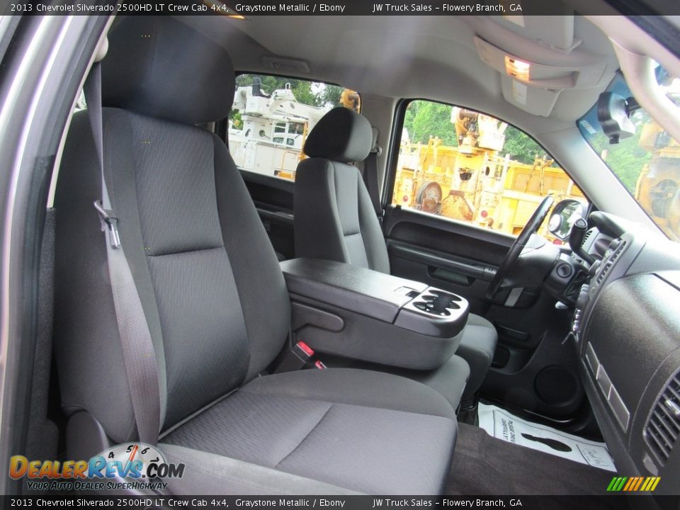 2013 Chevrolet Silverado 2500HD LT Crew Cab 4x4 Graystone Metallic / Ebony Photo #17