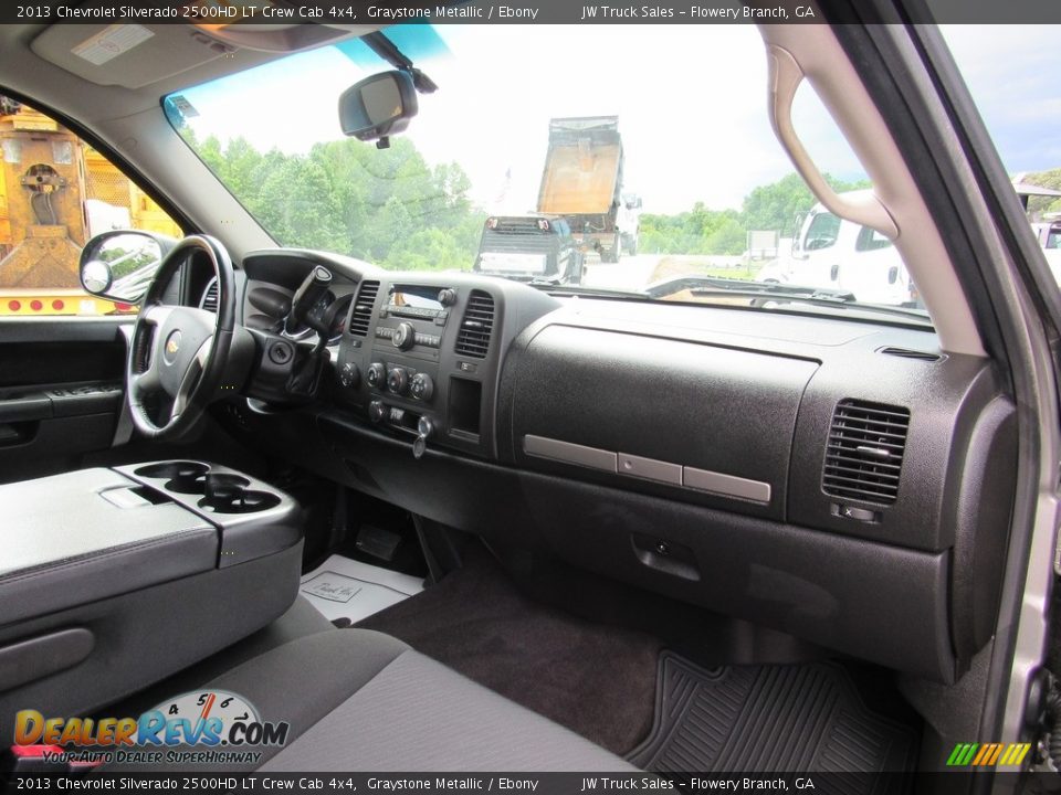 2013 Chevrolet Silverado 2500HD LT Crew Cab 4x4 Graystone Metallic / Ebony Photo #19