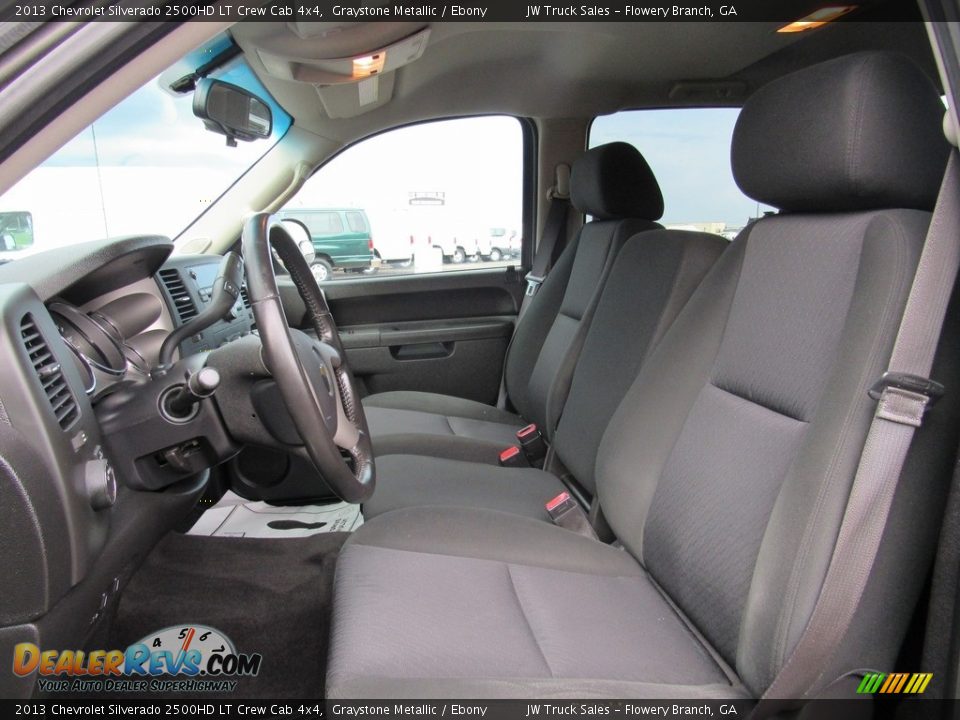 2013 Chevrolet Silverado 2500HD LT Crew Cab 4x4 Graystone Metallic / Ebony Photo #24