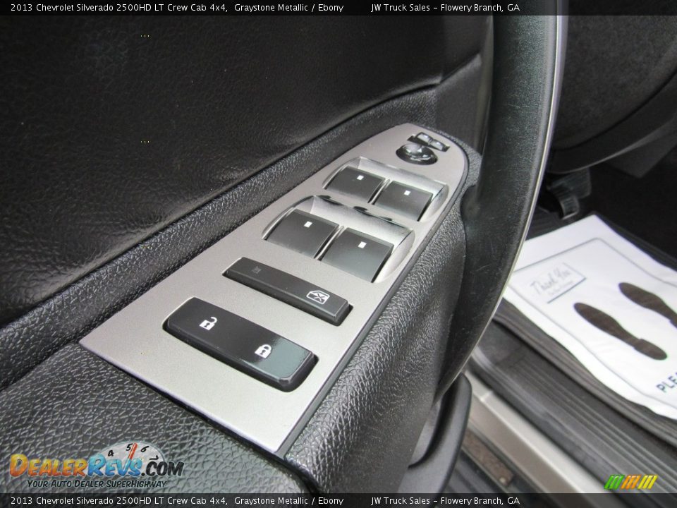 2013 Chevrolet Silverado 2500HD LT Crew Cab 4x4 Graystone Metallic / Ebony Photo #28