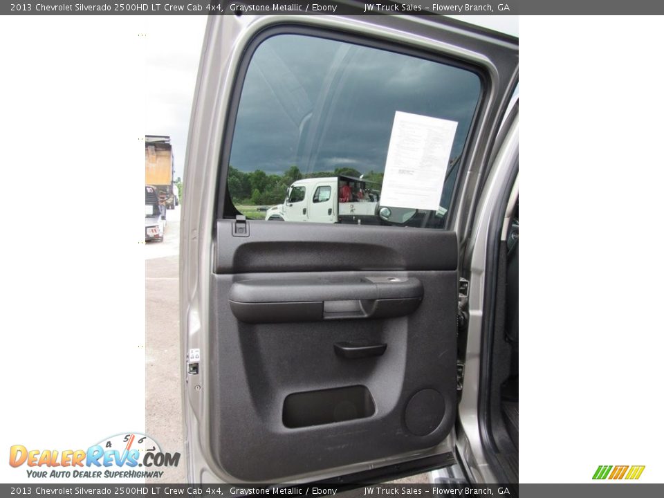 2013 Chevrolet Silverado 2500HD LT Crew Cab 4x4 Graystone Metallic / Ebony Photo #29