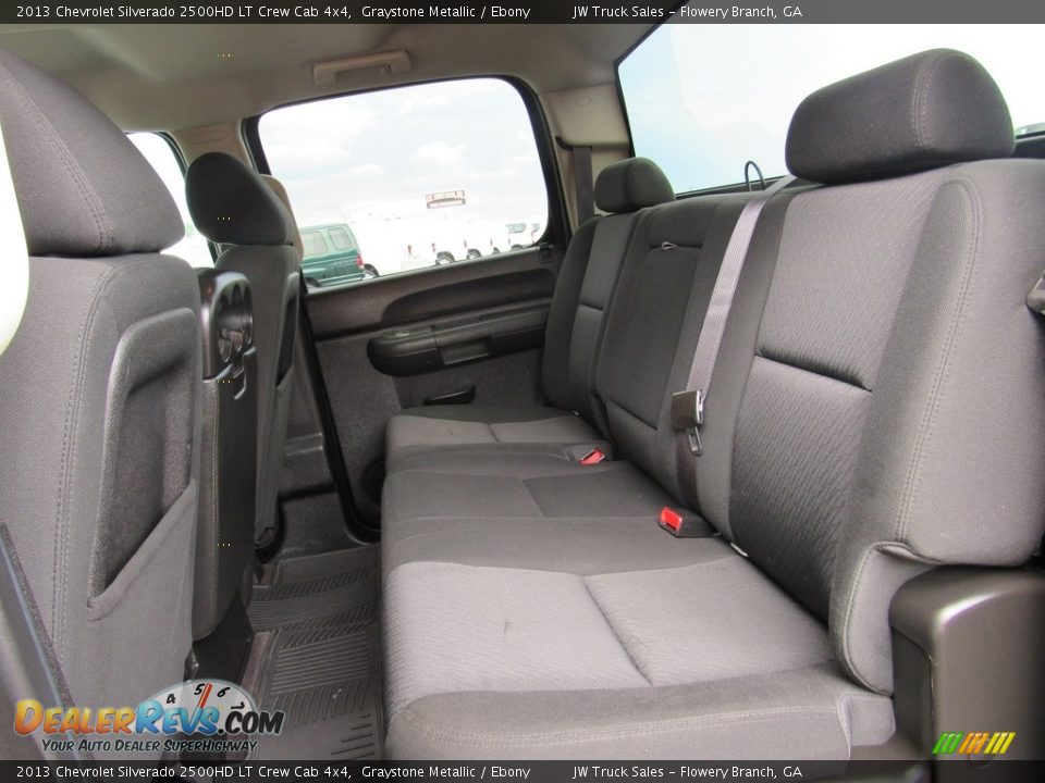 2013 Chevrolet Silverado 2500HD LT Crew Cab 4x4 Graystone Metallic / Ebony Photo #31
