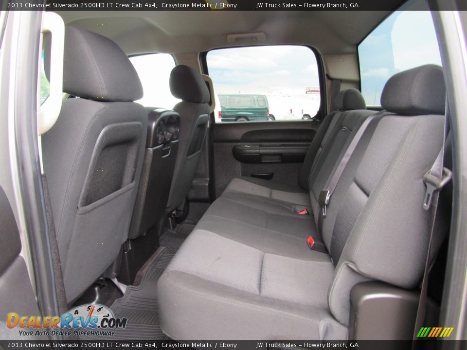 2013 Chevrolet Silverado 2500HD LT Crew Cab 4x4 Graystone Metallic / Ebony Photo #32