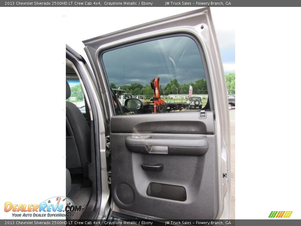 2013 Chevrolet Silverado 2500HD LT Crew Cab 4x4 Graystone Metallic / Ebony Photo #33
