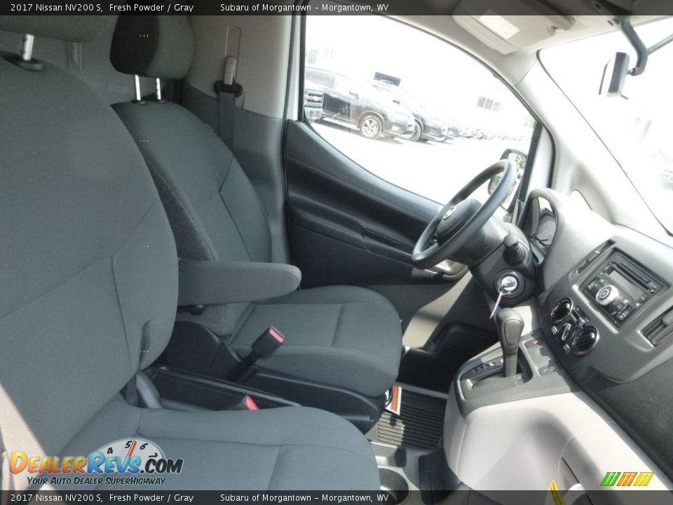 2017 Nissan NV200 S Fresh Powder / Gray Photo #3