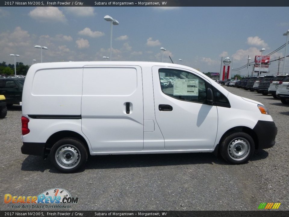 2017 Nissan NV200 S Fresh Powder / Gray Photo #7