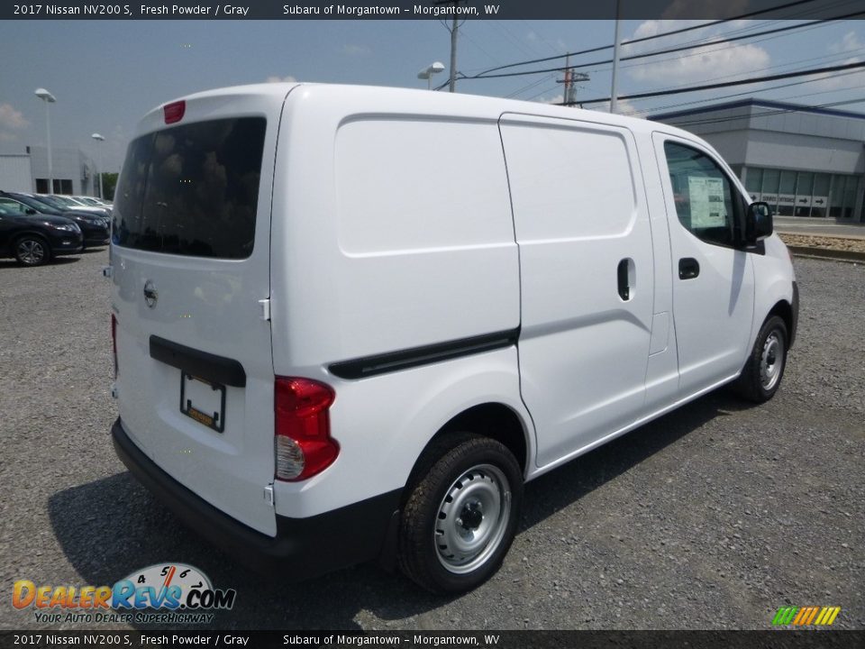 2017 Nissan NV200 S Fresh Powder / Gray Photo #8