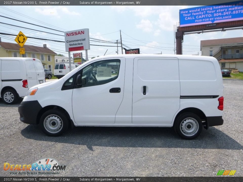 2017 Nissan NV200 S Fresh Powder / Gray Photo #12