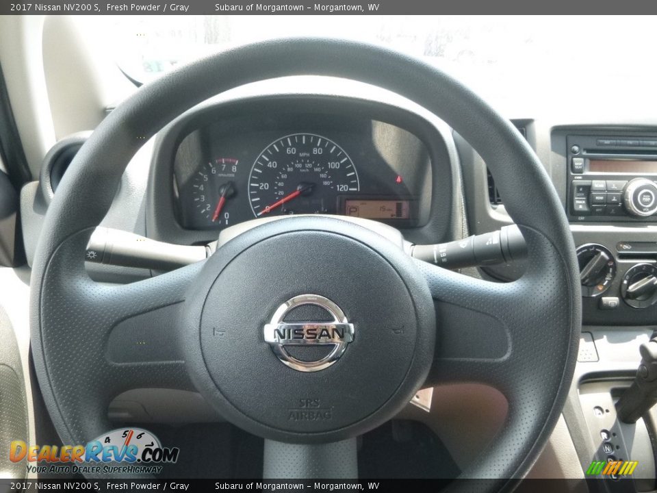 2017 Nissan NV200 S Fresh Powder / Gray Photo #20
