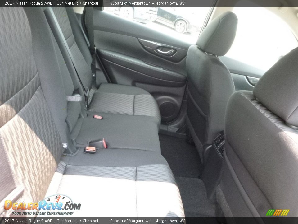 2017 Nissan Rogue S AWD Gun Metallic / Charcoal Photo #12