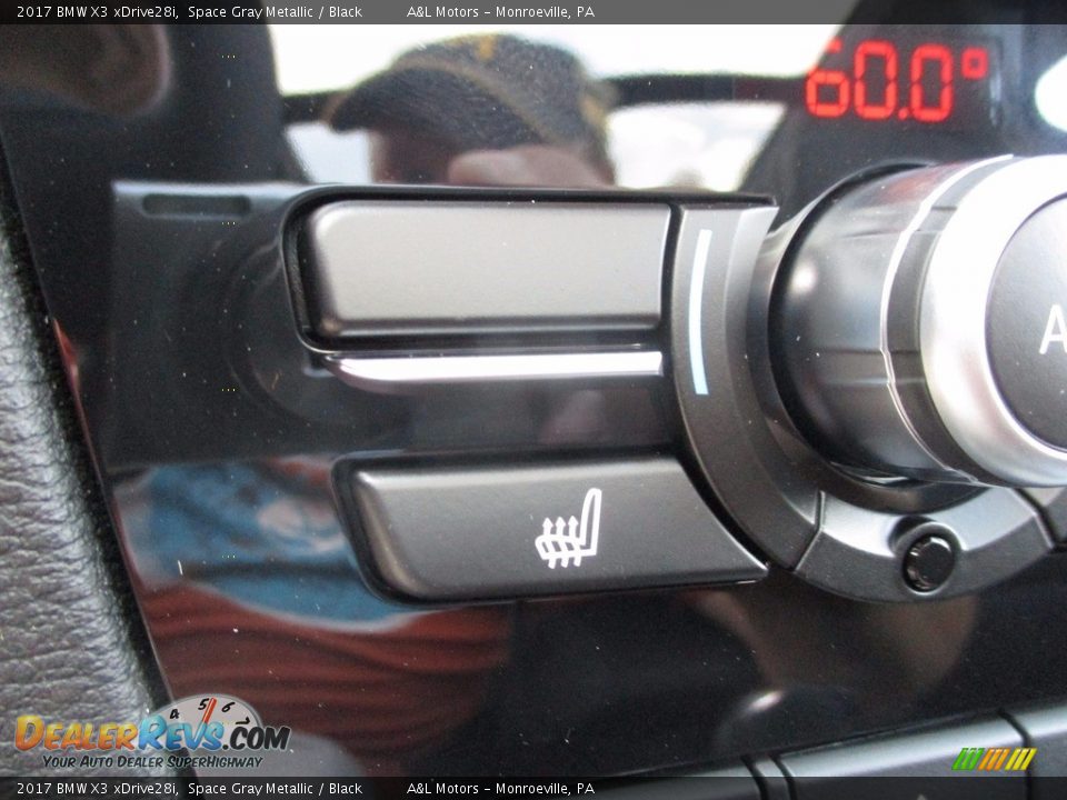 2017 BMW X3 xDrive28i Space Gray Metallic / Black Photo #18