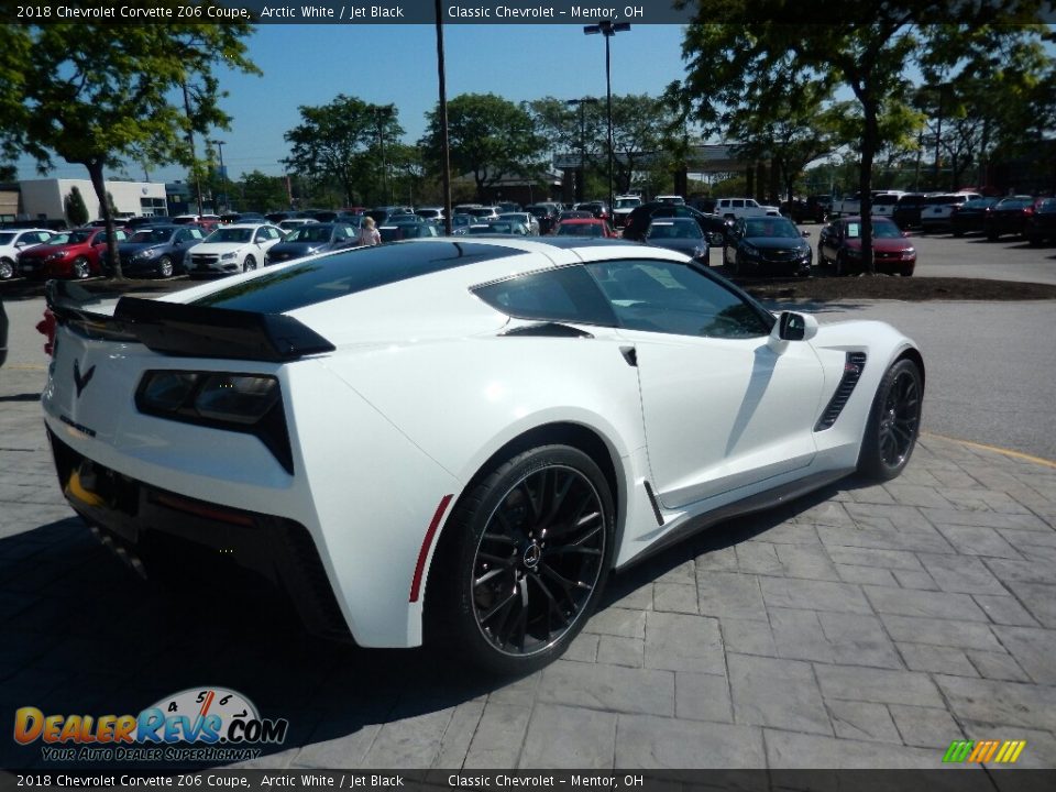 2018 Chevrolet Corvette Z06 Coupe Arctic White / Jet Black Photo #4