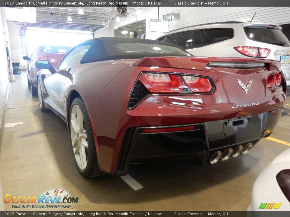 2017 Chevrolet Corvette Stingray Convertible Long Beach Red Metallic Tintcoat / Kalahari Photo #5