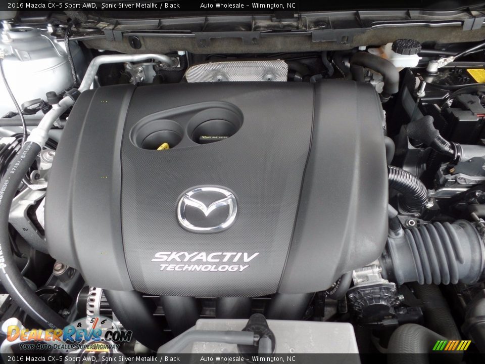 2016 Mazda CX-5 Sport AWD Sonic Silver Metallic / Black Photo #6
