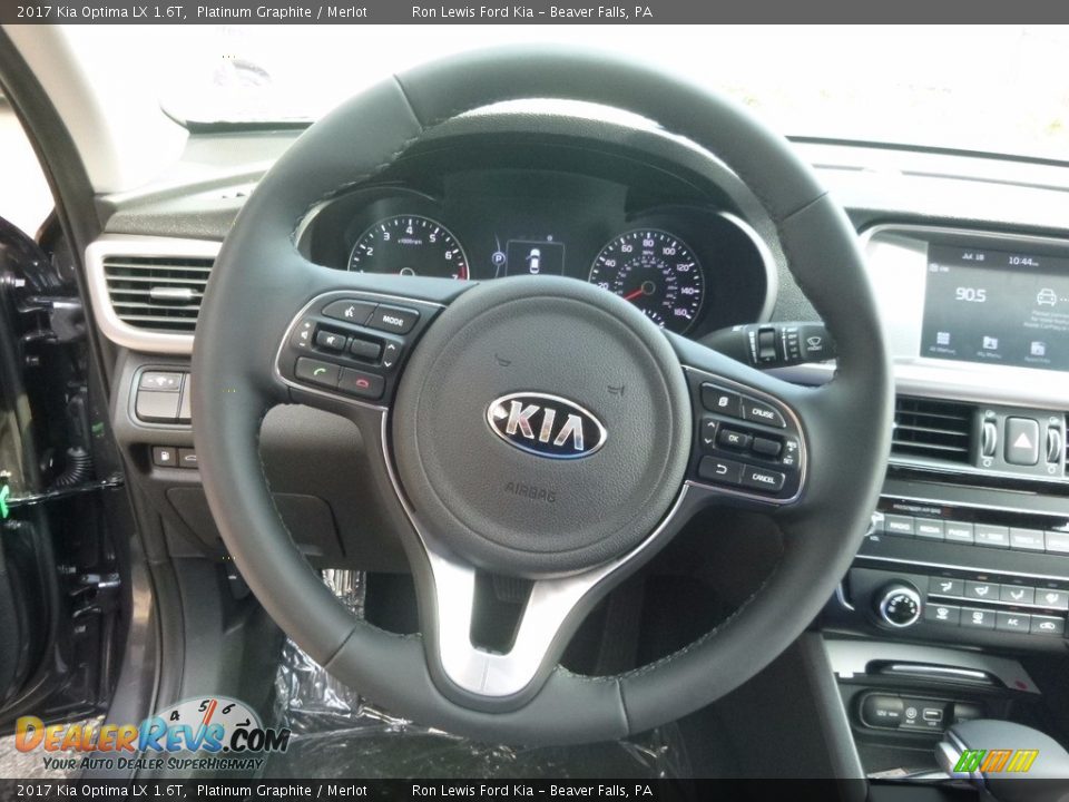 2017 Kia Optima LX 1.6T Steering Wheel Photo #15