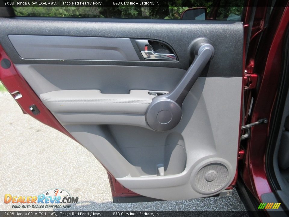 2008 Honda CR-V EX-L 4WD Tango Red Pearl / Ivory Photo #15