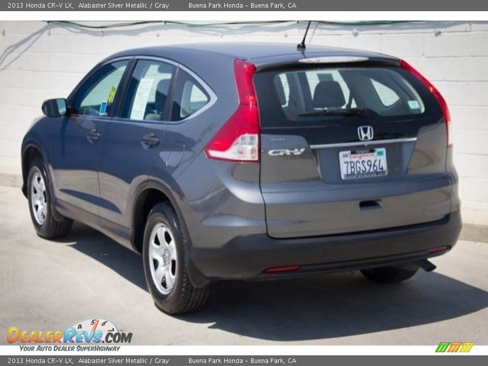 2013 Honda CR-V LX Alabaster Silver Metallic / Gray Photo #2