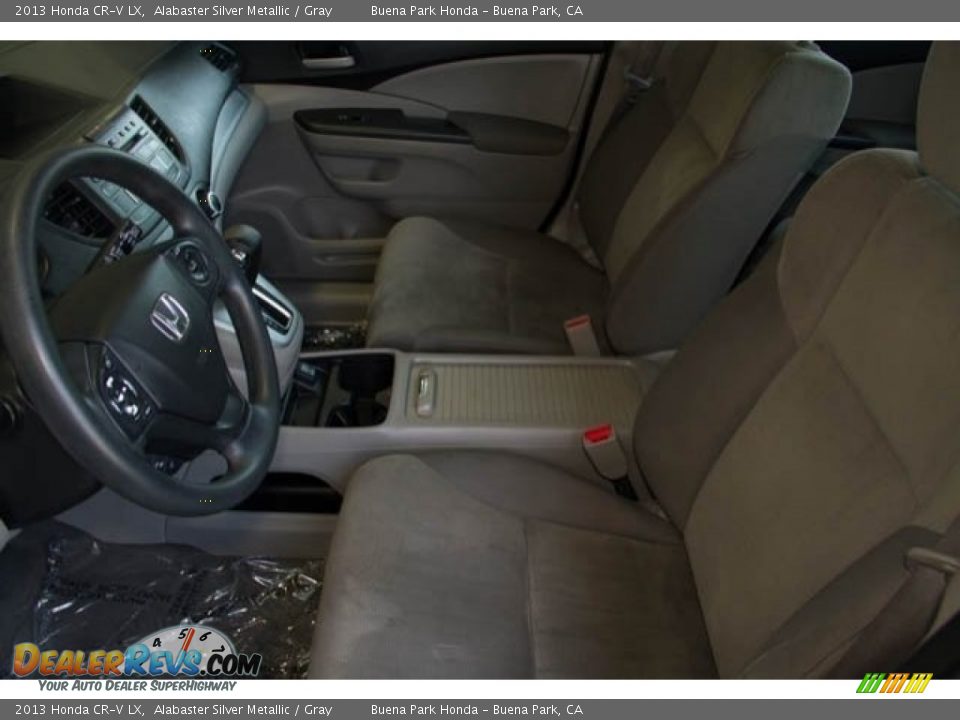 2013 Honda CR-V LX Alabaster Silver Metallic / Gray Photo #3