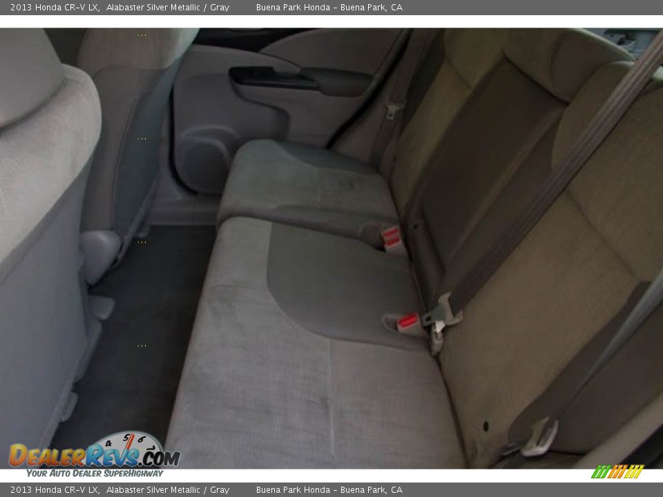 2013 Honda CR-V LX Alabaster Silver Metallic / Gray Photo #4