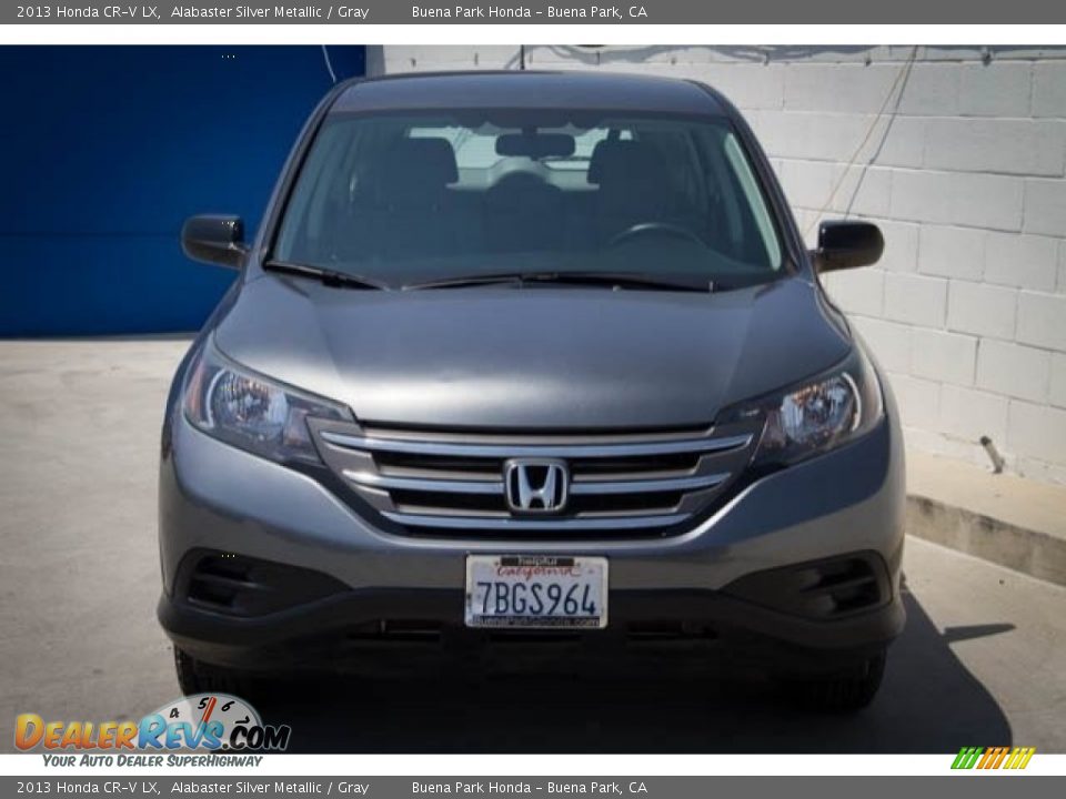 2013 Honda CR-V LX Alabaster Silver Metallic / Gray Photo #7