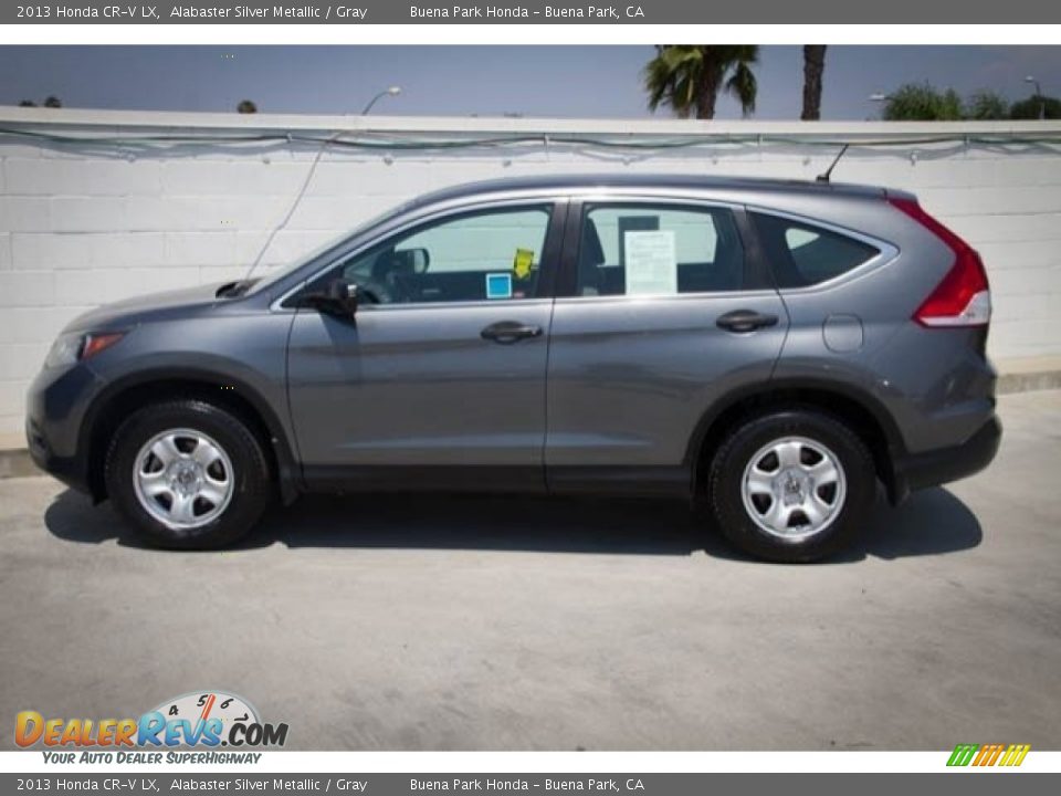 2013 Honda CR-V LX Alabaster Silver Metallic / Gray Photo #8