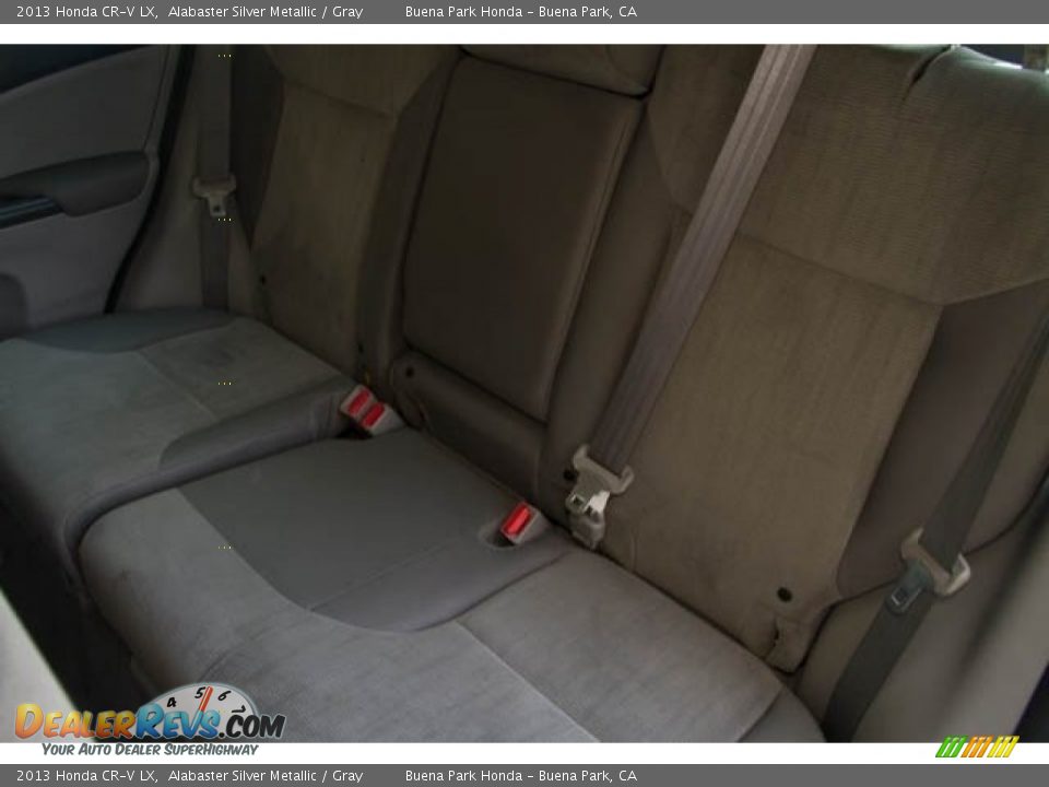 2013 Honda CR-V LX Alabaster Silver Metallic / Gray Photo #13