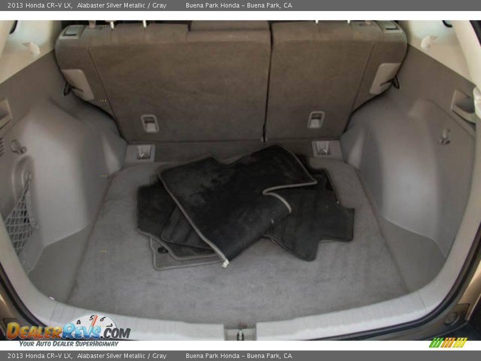 2013 Honda CR-V LX Alabaster Silver Metallic / Gray Photo #14