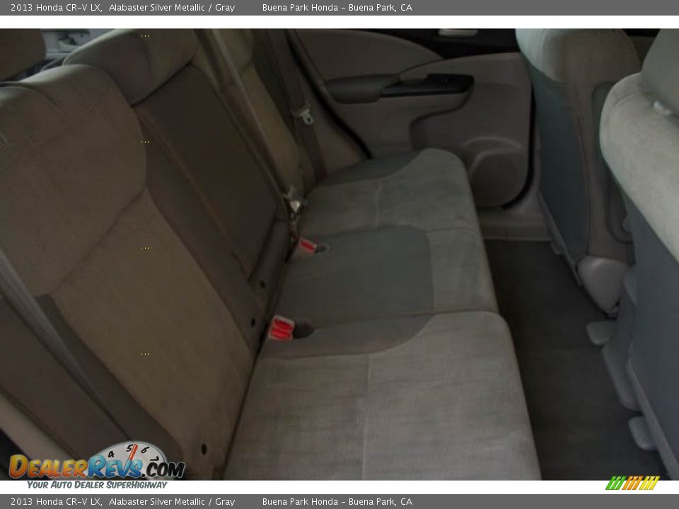 2013 Honda CR-V LX Alabaster Silver Metallic / Gray Photo #15