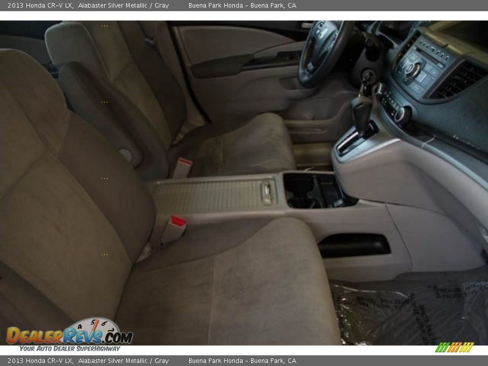 2013 Honda CR-V LX Alabaster Silver Metallic / Gray Photo #17