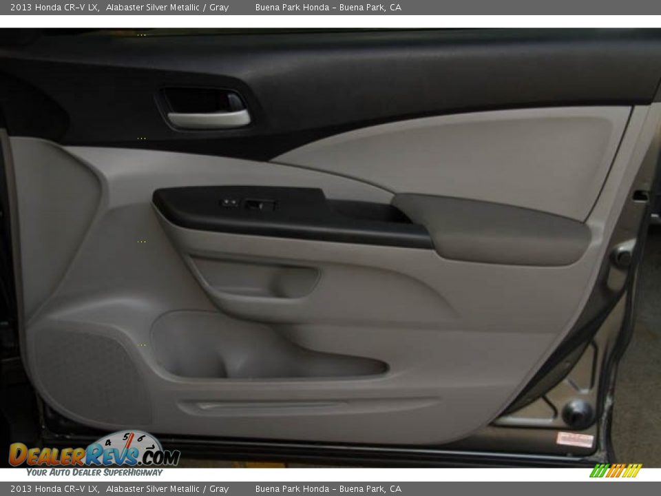 2013 Honda CR-V LX Alabaster Silver Metallic / Gray Photo #25