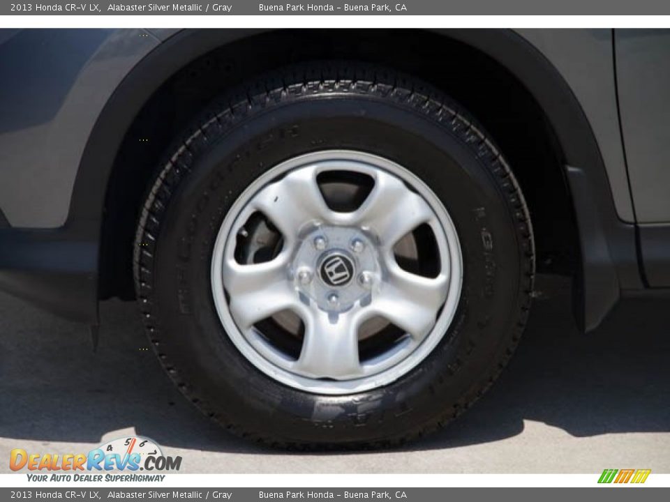 2013 Honda CR-V LX Alabaster Silver Metallic / Gray Photo #27