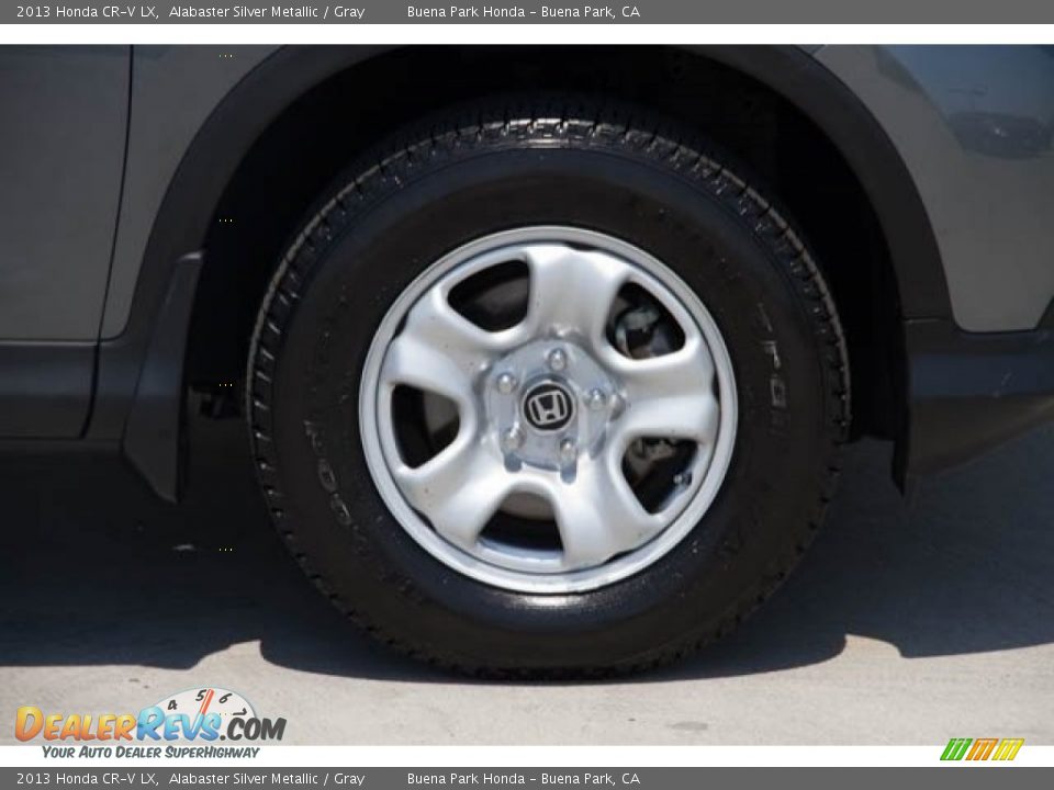 2013 Honda CR-V LX Alabaster Silver Metallic / Gray Photo #30