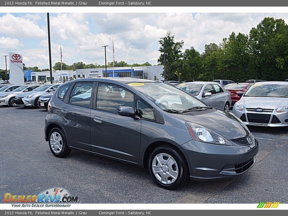 2013 Honda Fit Polished Metal Metallic / Gray Photo #1