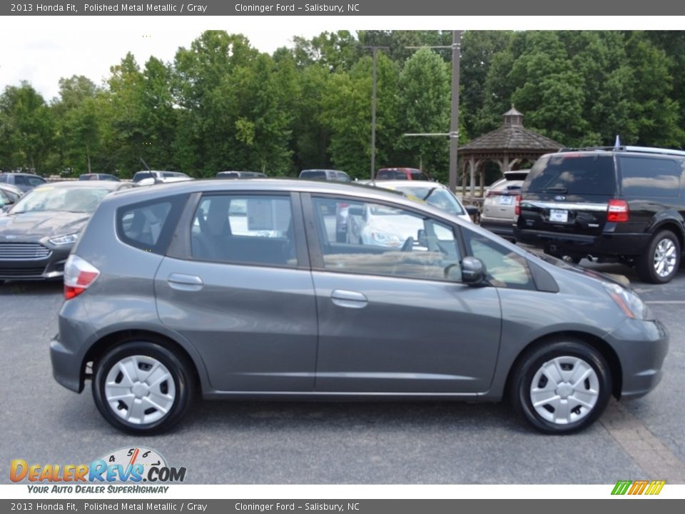 2013 Honda Fit Polished Metal Metallic / Gray Photo #2