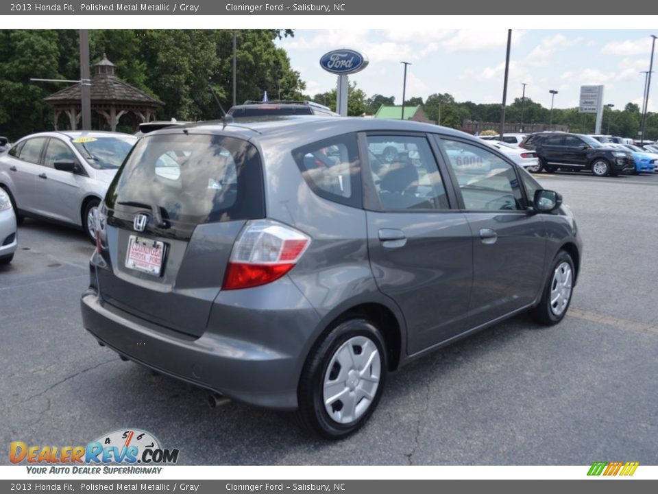 2013 Honda Fit Polished Metal Metallic / Gray Photo #3