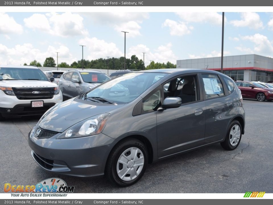 2013 Honda Fit Polished Metal Metallic / Gray Photo #6
