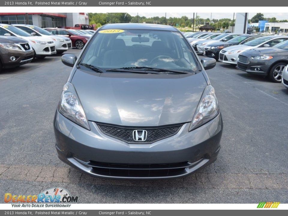 2013 Honda Fit Polished Metal Metallic / Gray Photo #7