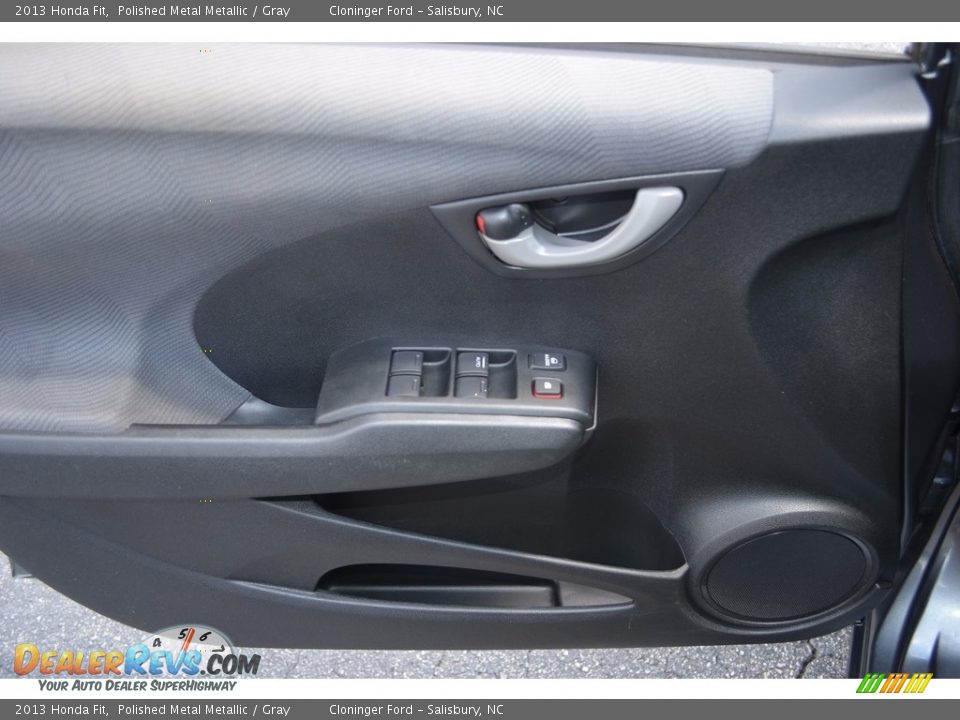 2013 Honda Fit Polished Metal Metallic / Gray Photo #8