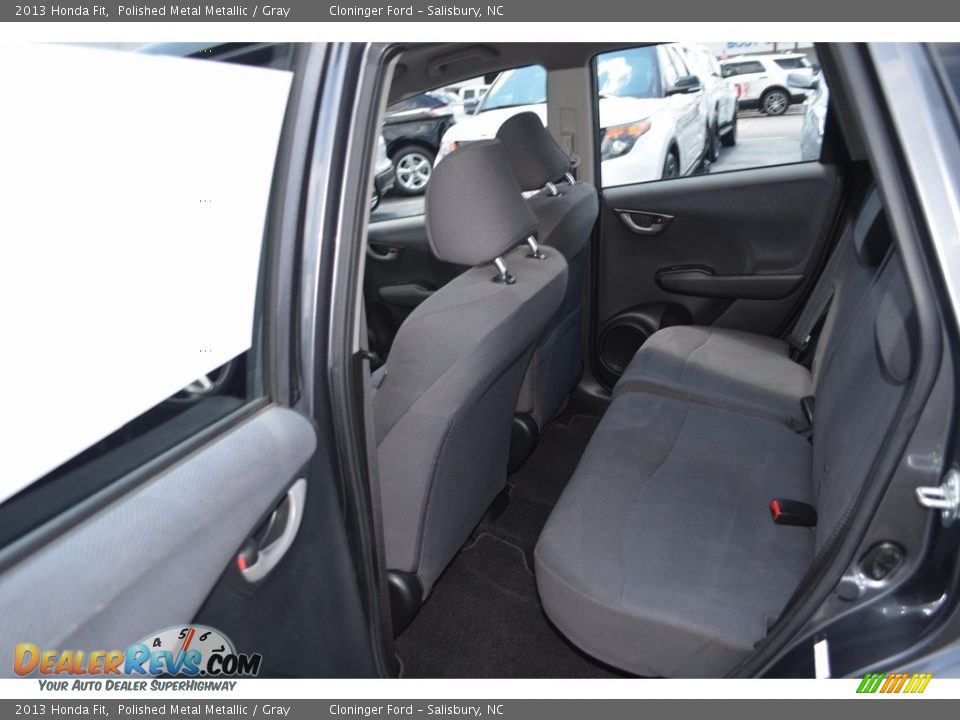 2013 Honda Fit Polished Metal Metallic / Gray Photo #11