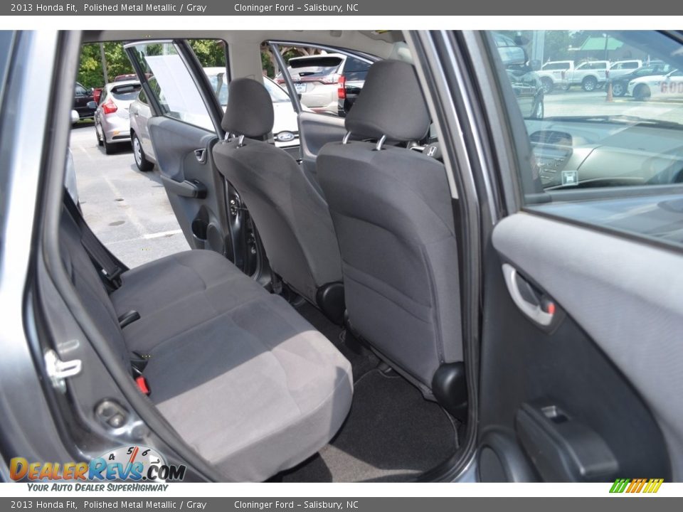 2013 Honda Fit Polished Metal Metallic / Gray Photo #13