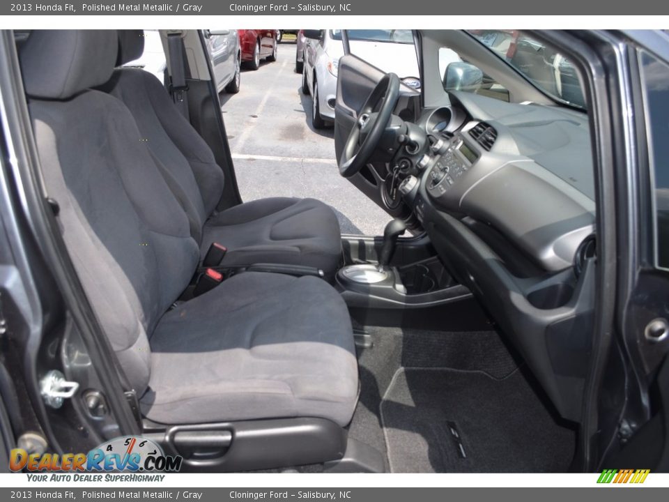 2013 Honda Fit Polished Metal Metallic / Gray Photo #15