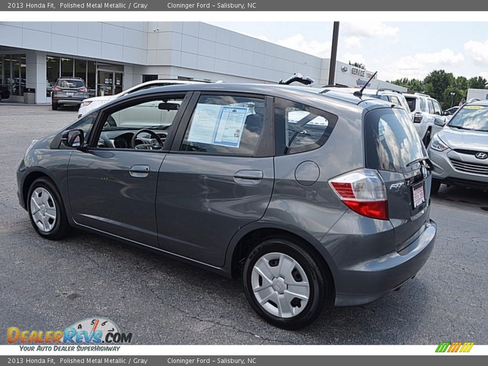 2013 Honda Fit Polished Metal Metallic / Gray Photo #21