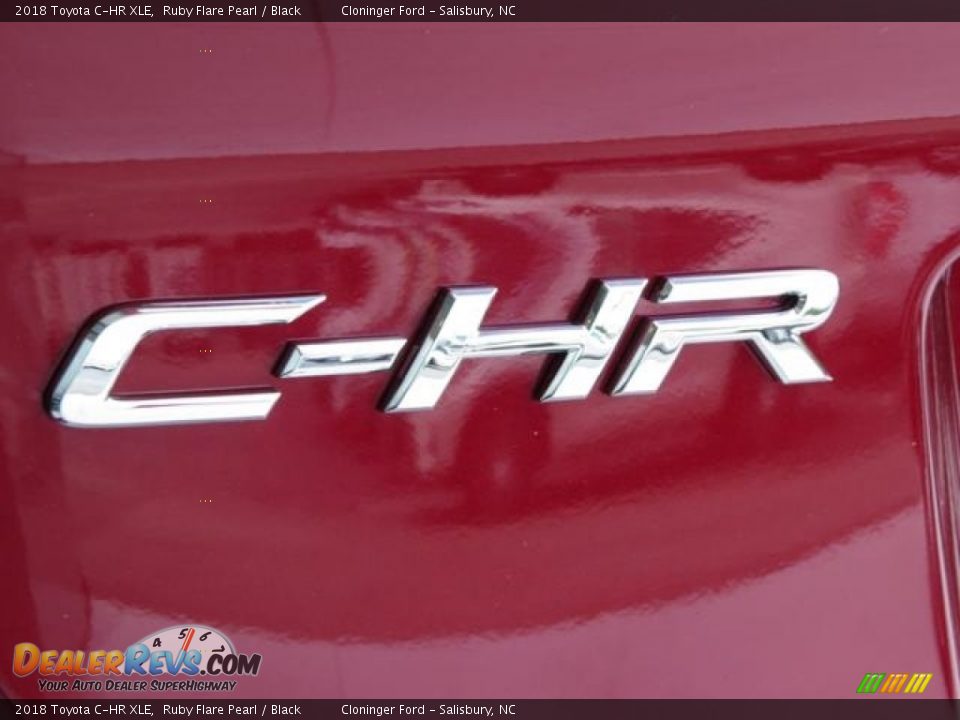 2018 Toyota C-HR XLE Ruby Flare Pearl / Black Photo #22
