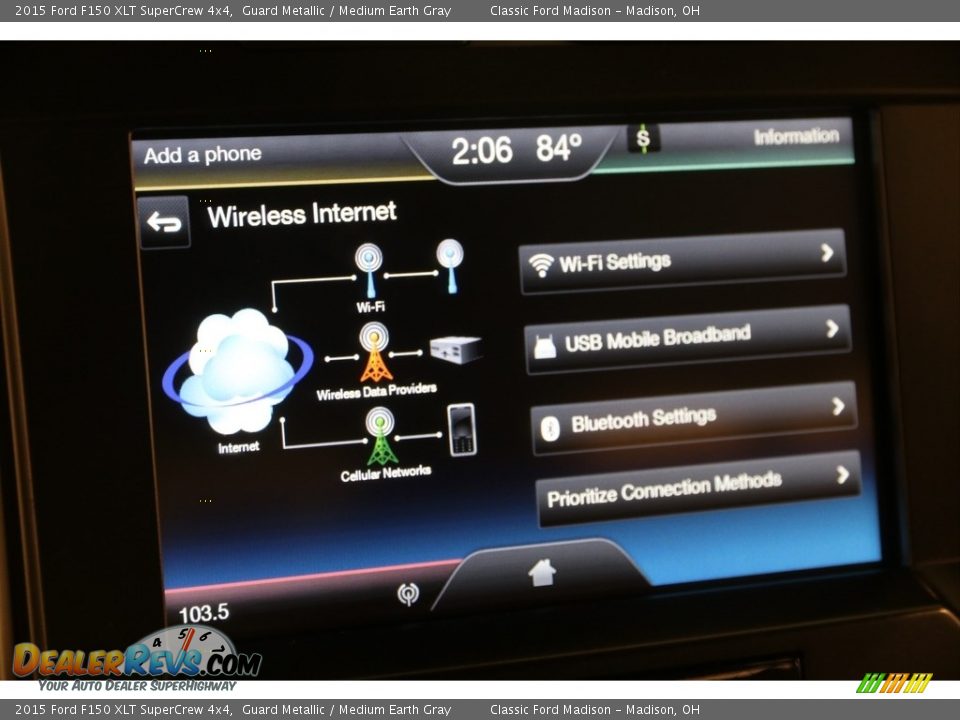 2015 Ford F150 XLT SuperCrew 4x4 Guard Metallic / Medium Earth Gray Photo #12