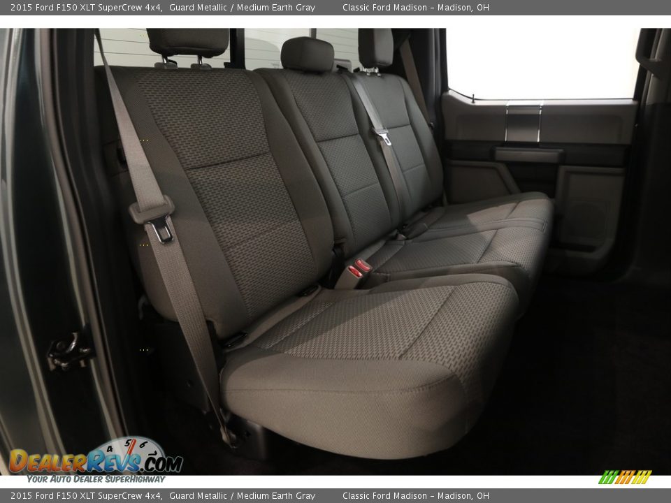 2015 Ford F150 XLT SuperCrew 4x4 Guard Metallic / Medium Earth Gray Photo #16