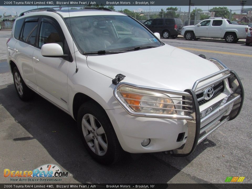 2006 Toyota RAV4 Limited 4WD Blizzard White Pearl / Ash Photo #1